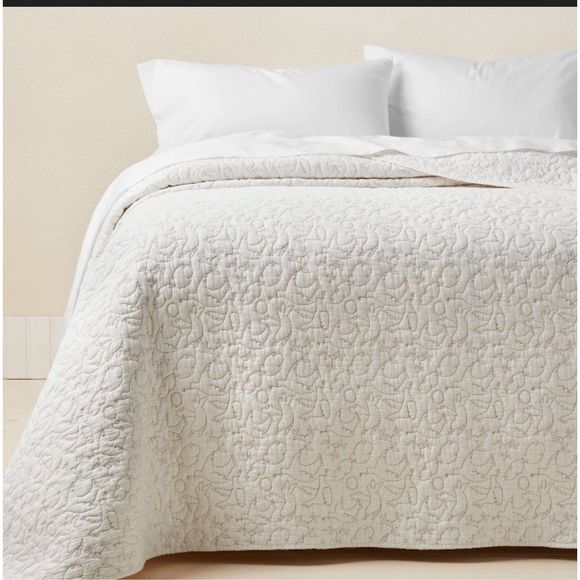 Opalhouse Bedding King Dove Stitch Quilt Offwhite Opalhouser